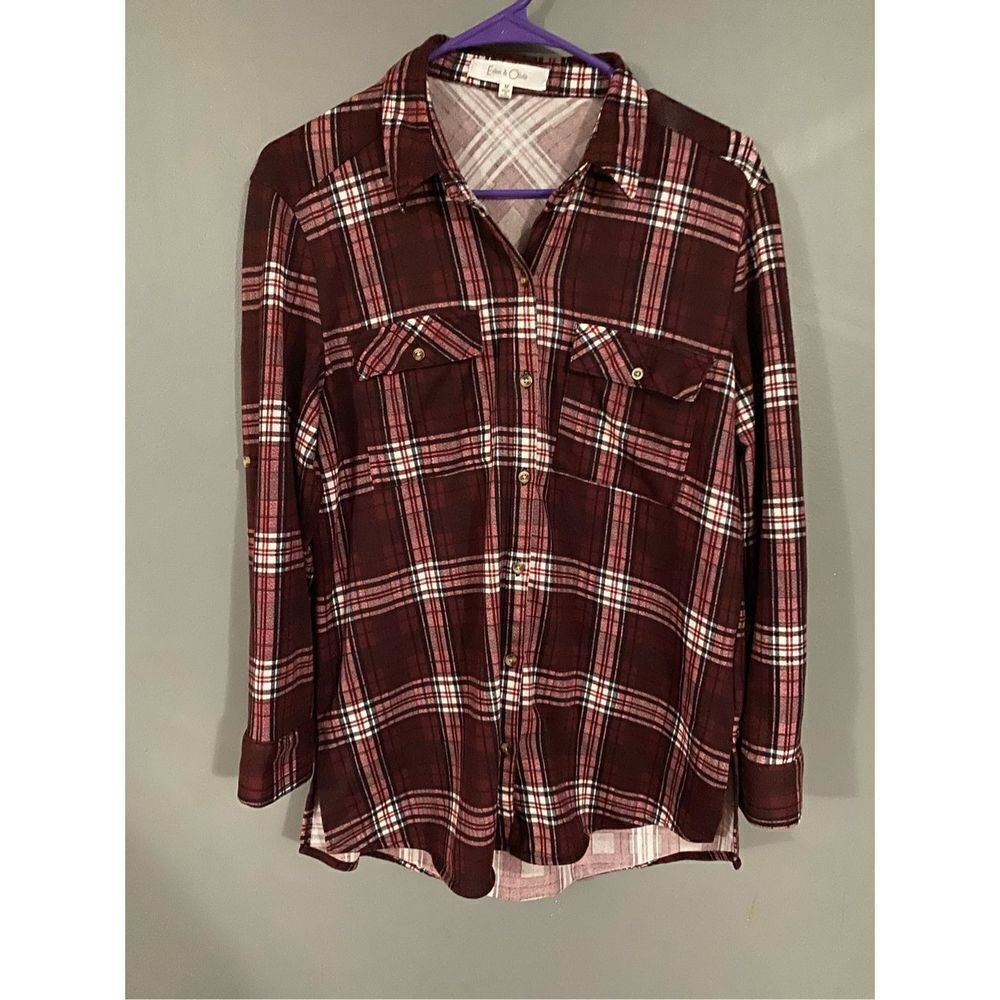 Eden & Olivia Long Sleeve Shirt Size Medium
